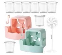 Accesorio de ventilador Cool Breeze | Artefacto de refrigeración de hielo para ventilador con gancho, dispositivo de refrigeración portátil para cocina al aire libre, dormitorio, balcón, dormitorio