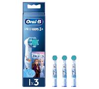ACCESORIO DENTAL BRAUN ORAL-B KIDS FROZEN BLANCO PACK 3 UDS EBKIDSFROZEN/WH-3