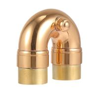 Accesorio deslizante de modificación de trompeta de latón de fiabilidad, pieza de latón fabricada por expertos para ajuste de sonido, portátil, herramienta de afinación de trompeta