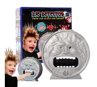 Accesorio detector de mentiras: máquina eléctrica de estatua de piedra con efectos de sonido ligeros, mordaza interactiva de prueba de la verdad, juguete de broma activado a mano | Entretenimiento div