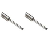 Accesorio Dremel 654Router Bit HSS - Accesorio para herramientas rotativas de 6,4 mm para el recargue y el fresado (Paquete de 2)