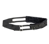 Accesorio ecuestre Cinchuelo -Teddy HKM - Negro / Negro / Cob/Full