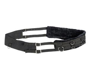 Accesorio ecuestre Cinchuelo -Teddy HKM - Negro / Negro / Shetland