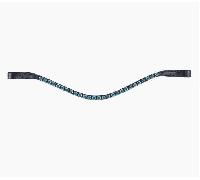 Accesorio ecuestre Frontalera Precious HKM - light blue / Cob