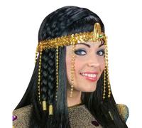 Accesorio egipcio con cuentas para disfraz del antiguo Egipto