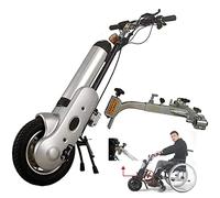 Accesorio eléctrico para silla de ruedas: motor de 400 W, batería de 36 V, velocidad de 30 km/h, rango de 35 km con luz frontal para mayor movilidad