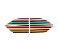 accesorio exterior del coche Compatible Con MINI Para Cooper F60 Para Countryman 4 Unids/set Pegatina De Guardabarros Lateral De Coche Calcomanías Accesorios De Decoración(Color 9)