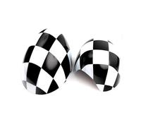 accesorio exterior del coche Compatible Con Mini Para Cooper Para One S Para JCW F54 F55 F56 F57 F60 Cubiertas De Espejo Retrovisor Exterior De Coche Pegatinas Sin Orificio De Luz(Color 7,LHD)