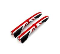 accesorio exterior del coche Compatible Con MINI Para Cooper R55 2 Unids/set Cubiertas De Manija De Puerta De Maletero Trasero De Coche Pegatinas Decorativas Carcasa De Protección(Color 8)