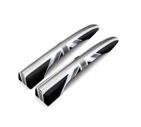 accesorio exterior del coche Compatible Con MINI Para Cooper R55 2 Unids/set Cubiertas De Manija De Puerta De Maletero Trasero De Coche Pegatinas Decorativas Carcasa De Protección(Color 4)