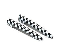 accesorio exterior del coche Compatible Con MINI Para JCW F54 R55 Para Clubman Exterior Maletero De Coche Manija De Puerta Trasera Pegatinas Decoración Cubierta 2 Unids/set(Color 8,R55)