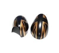 accesorio exterior del coche Compatible Con Mini R50 R52 R53 Para One Para Cooper S Hatchback Convertible 2 Piezas Cubiertas De Espejo Retrovisor De Coche Accesorios De Decoración(Color 9,LHD)