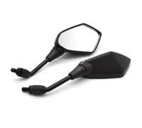 Accesorio Exterior Espejo Lateral para Motocicleta, Accesorios para Retrovisor Giratorio para Grom CB190R CB300 CB500F(Negro)