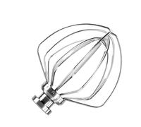 Accesorio for batidor de 6 cables, Compatible con Kitchenaid 4,5-5 QT K45WW batidora, compatible con batidora de pie con cabezal inclinable, batidor rápido