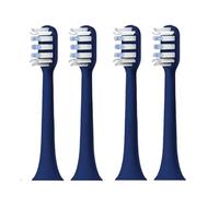 Accesorio For Cepillo De Dientes Eléctrico. Cabezal Compatible Con MiJIA T301/T302/T501/T501C Los Cepillos De Dientes Eléctricos Sónicos(4 blue brush heads)