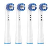 Accesorio For Cepillo De Dientes Eléctrico. Cabezal Compatible Con Oral-B 500, 550, 1000, 3000, 2000, 600, 400, 450 Y 450TX(4 precision clean)