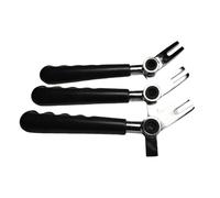 Accesorio for máquina de helado, 3 palancas manuales rectas, accesorios, manijas de color negro, compatibles con Vevor, repuestos for máquinas de servicio suave