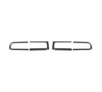 Accesorio Funda Para Dodge Para Challenger 2015-2019 Textura De Fibra Carbono Cubierta Decorativa Lámpara Trasera Estilo Coche Cubierta Luz