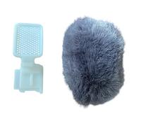 Accesorio genérico para zapata de calor, reduce el ruido del viento, ideal para cámara y micrófono, mejora de la voz, cubierta cortavientos