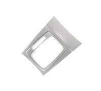 Accesorio Interior De Coche Pegatina Consola Central Panel Cambio Marchas Cubierta Embellecedora Para Benz Clase C W204 2007-13 GLK X204 08-12 pegatinas(Plata)