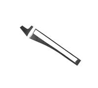 Accesorio Interior Del Coche Consola Central Ambos Lados Panel Decoración Cubierta Pegatinas Para 5 Series E60 2004-2007 pegatinas(LHD Black)