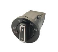 Accesorio Interruptor Control Faro Antiniebla Delantero Y Trasero Coche Compatible Con VW Para Golf Mk4 Para Passat B5 Para Polo Mando Faros Coche(Internal)