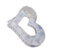 Accesorio ligero de abrazadera para cabello con acabado jaspeado, bisagra de resorte, estructura de dientes para control de flequillo, clip de mandíbula para cabello de uso diario, accesorio de