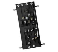 Accesorio ligero para entrenamiento de acordes de guitarra diseñado para festivales y espectáculos de escenario, que ofrece una herramienta de prensado de movilidad mejorada