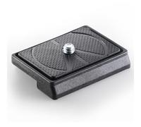 Manfrotto Placa de liberación rápida de luz Rectangular de tecnopolímero y Fibra de Vidrio 200LT-PL