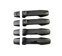 Accesorio Manija Auto Compatible Con Para Land Para Cruiser Para Lc200 Para Fj200 2008-2015 Juego De Molduras De Cubiertas De Manijas De Puertas De Automóviles(Carbon 2 Smart hole Black)