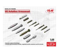 Accesorio Maqueta Us Aviation Armament |ICM|48406| 1:48 Maqueta Tanque