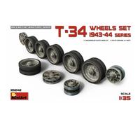 Accesorio Maquettemaquette T-34 Wheels Set. 1943-44 Serie MiniArt 35242 1 :3