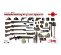 Accesorio Maquettemaquette WWI British Infantería Weapons And Equipment ICM 3568