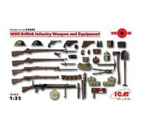 Accesorio Maquettemaquette WWI British Infantería Weapons And Equipment ICM 3568