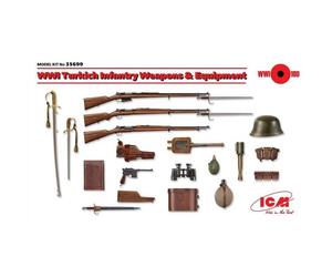 Accesorio Maquettemaquette Wwi Turkich Infantry Weapons & Equipment Icm 35699