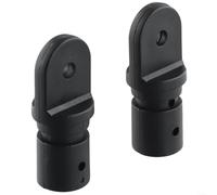 Accesorio marino de nailon con extremo de ojal, 2 piezas, para instalación de tubos superiores Bimini en barcos y estructuras de embarcaciones