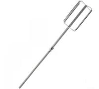 Accesorio mezclador de taladro de acero inoxidable 304 resistente para taladro de mano carne de masa de masa, para agitador de pintura versátil para mezcla de barniz de pegamento epoxi (H)