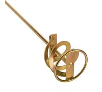 Accesorio mezclador para taladro MN-102 para trabajos de enlucido, 400x80mm