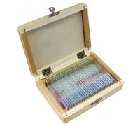 Accesorio microscopio Bresser Optics 5986000 30 muestras animales caja madera