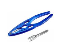 Accesorio Modelos RC para Arrma para Axial para Losi para Tamiya 1/10 Enlace/instalador De Extremo Kit Multiherramienta con Alicates Choque Y Puntas Hexagonales RC Negro(Blue)