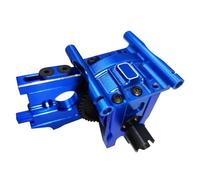 Accesorio Modelos RC para Arrma para Felony Fireteam para Infraction para Mojave para Kraton para Outcast 1/7 1/8 46T Conjunto De Engranajes Piñón Y Soporte Motor Diferencial(Blue)