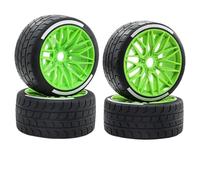 Accesorio Modelos RC para ARRMA para Firebird para Felony para FSR Feishen GT 1/7 Flat Run para Carreras De Neumáticos Carretera Repuestos Modelos Juguete(Green)