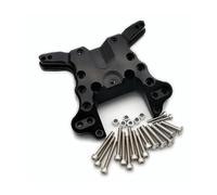 Accesorio Modelos RC para Arrma para Kraton para Outcast 8s ARA320475 ARA320476 1/5 Soporte Torre Choque Trasero Delantero Aluminio Piezas Mejora RC(Black,Rear)