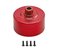 Accesorio Modelos RC para Arrma para Kraton para Senton para Talion para Typhon para Infraction para Mojave 1/7 Caja De Metal Piezas De Mejora De Carcasa Diferencial(Red)