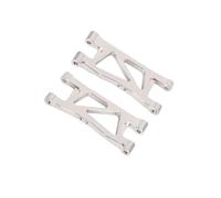 Accesorio Modelos RC para Arrma para Mojave para Grom 1/16 Brazos Suspensión Traseros Aluminio para Camiones RC Superiores Inferiores Mejoras Accesorios(Silver,Lower)