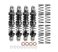 Accesorio Modelos RC para Axial para SCX10 AXI03007 RBX10 D90 para TRX4 1/10 Amortiguador Aceite Mejora Metal, Piezas Coche Trepador Control Remoto(Gray,100mm)