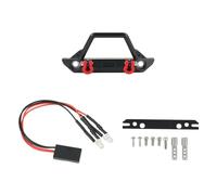 Accesorio Modelos RC para Axial para SCX24 para Wrangler para JLU 1/24 Parachoques Delantero Metal Luces Coche Trepador Control Remoto para Gladiador Piezas Mejora Cerrojo(Type B)