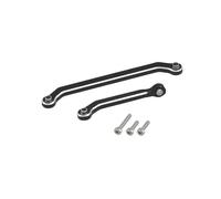 Accesorio Modelos RC para AXIAL SCX30 Enlace Aluminio Ruedas Choque Neumáticos CVD Pieza Conjunto RC Coche Piezas Decorativas Repuestos Juguete(Black,Link-1)