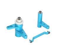 Accesorio Modelos RC para HSP 860020 60014 94762 1/8 RC Mejora Coche Piezas Aleación Aluminio Protector Dirección Completo para Nitro Power Monster Truck(860020-set)