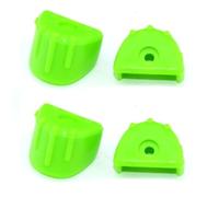 Accesorio Modelos RC para HSP para HPI 1/8 1/10 RC Piezas Actualización Coche 4 Amortiguador Y Cubierta Protección Marco Hidráulico Tapa Absorción(Green)